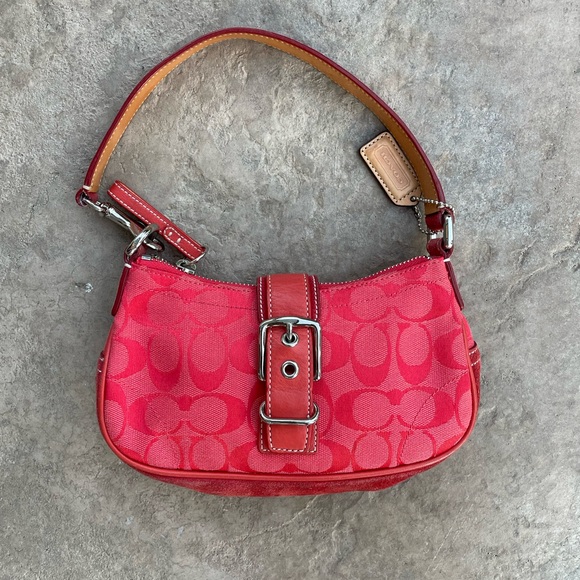 ❌SOLD❌ Y2K red/ orange mini purse - Picture 1 of 5